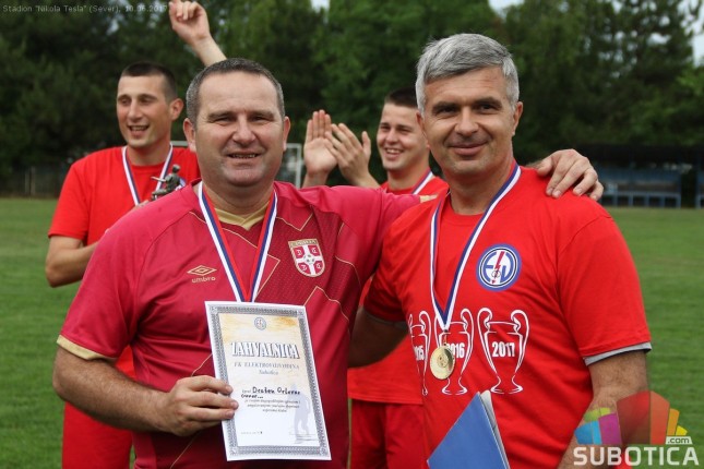 Elektrovojvodina šampion Gradske fudbalske lige