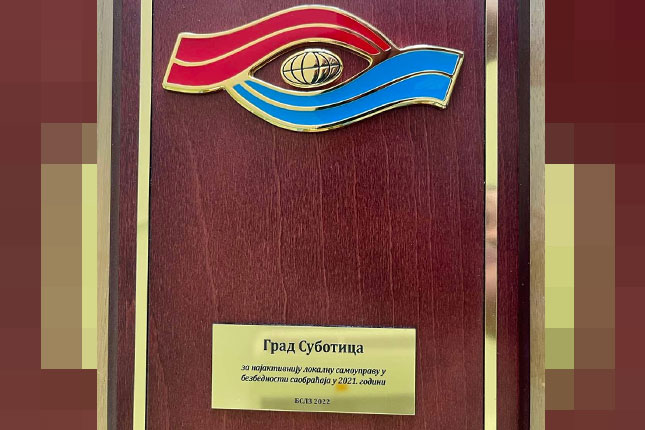 Subotički Savet za bezbednost saobraćaja proglašen najaktivnijim u Srbiji