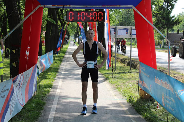 Uspešan nastup takmičara ARK "Tron" na somborskom sprint duatlonu