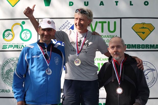 Uspešan nastup takmičara ARK "Tron" na somborskom sprint duatlonu