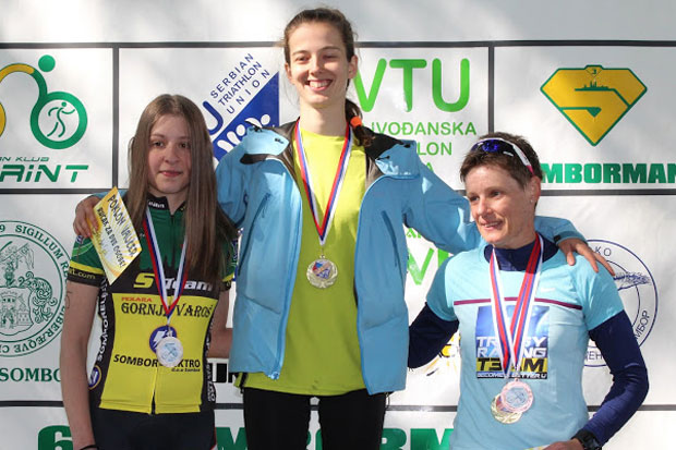 Uspešan nastup takmičara ARK "Tron" na somborskom sprint duatlonu