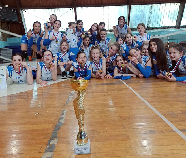 Odbojka: Selekcija U12 ŽOK "Subotica" osvojila svoj prvi ligaški trofej