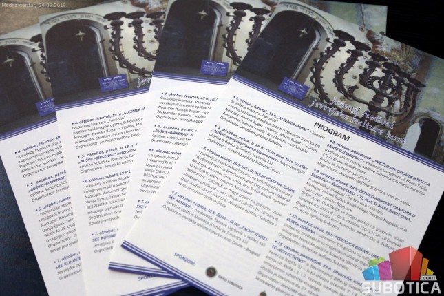 Jesenji festival jevrejske kulture od 4. do 15. oktobra