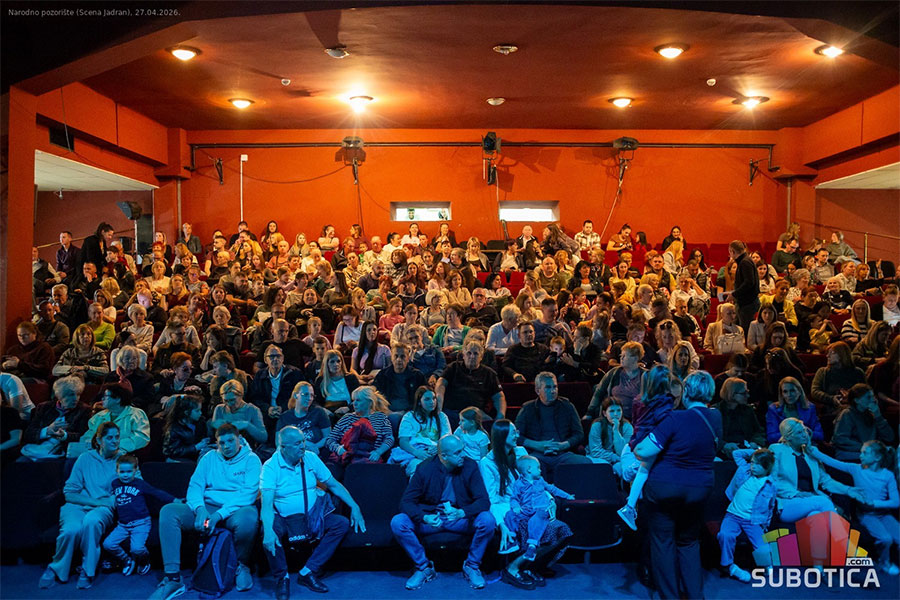 Subotica uz Jovanu: na humanitarnom koncertu prikupljeno 175 hiljada dinara