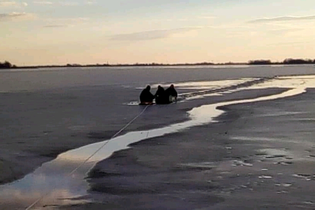 Avantura na ledu Palićkog jezera umalo završila fatalno