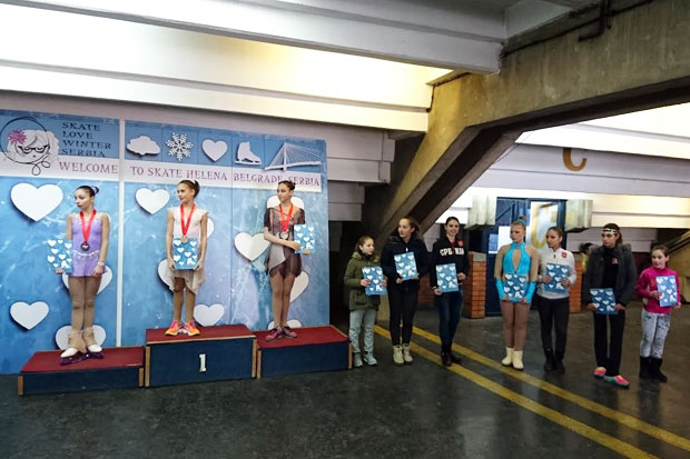 Klizačice Spartaka nastupile na "Skate helena 2016" takmičenju