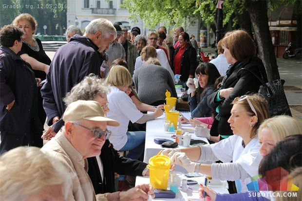 "Promocija zdravlja" na gradskom trgu