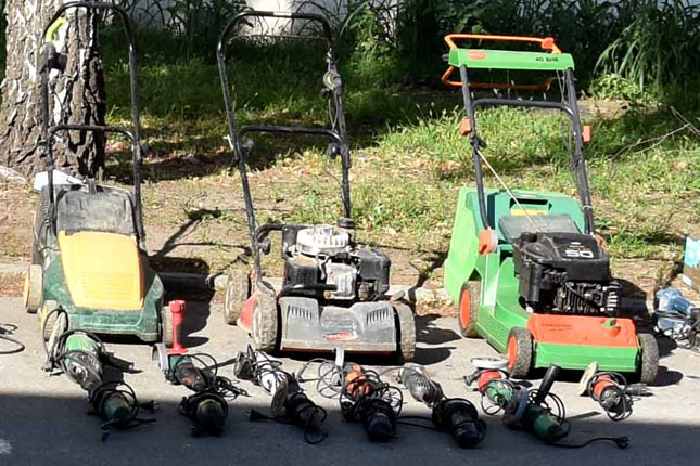 Uhapšeno više osoba i pronađena veća količina ukradenog alata