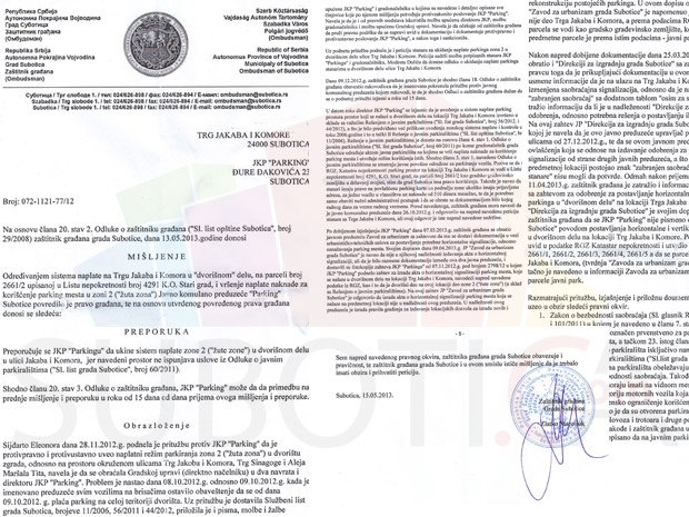 Pobeda upornih - parking vraćen stanarima!