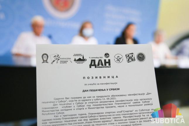 "Dan pešačenja" u subotu i u našem gradu