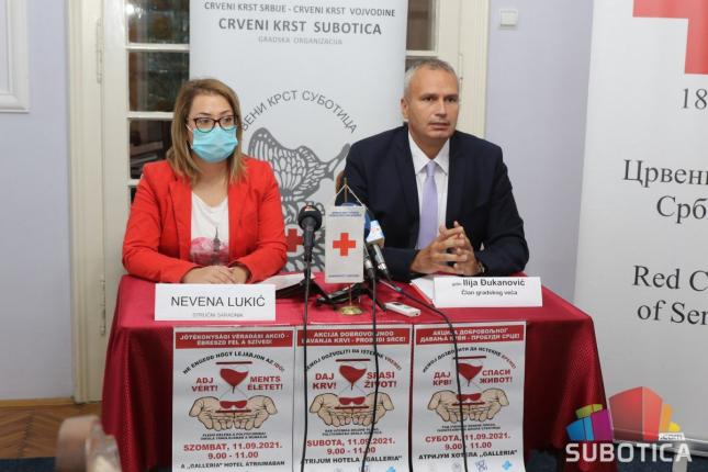 U subotu akcija dobrovoljnog davanja krvi