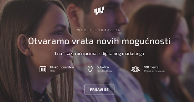 Webiz u Subotici: 1 na 1 sa stručnjacima digitalnog marketinga