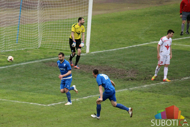 Konačno! Prva pobeda fudbalera Spartaka u 2014.