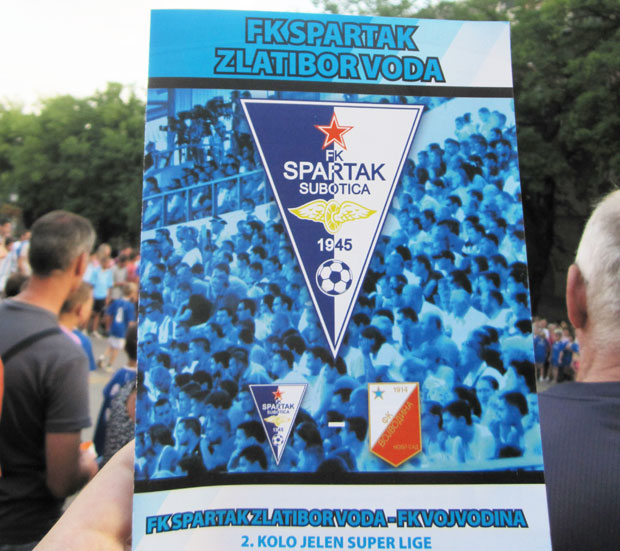 Promocija FK "Spartak" + današnja utakmica protiv Vojvodine
