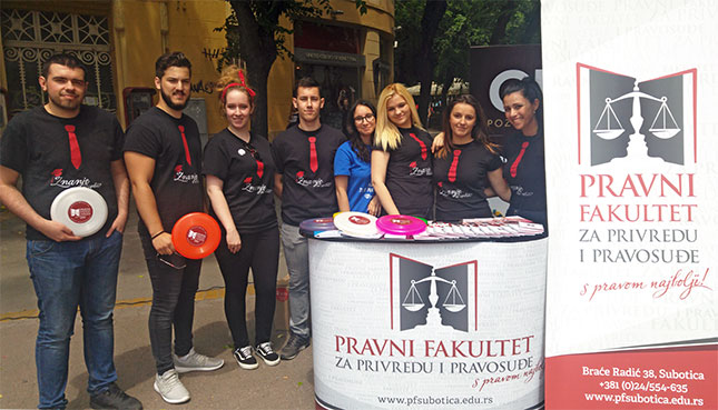 Studenti Pravnog fakulteta u druženju sa sugrađanima