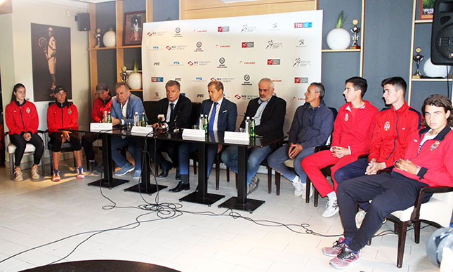 TSS predstavio mlade asove - učesnike Tennis Europe Mastersa
