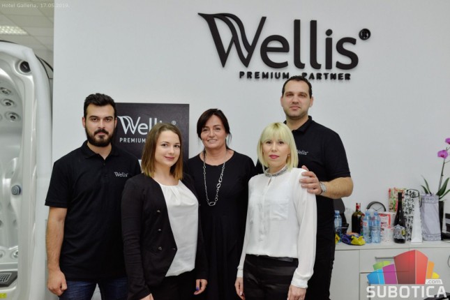 Otvoren izložbeni prostor velnes opreme