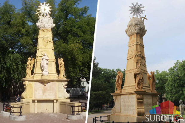 Oštećen spomenik Svetom trojstvu