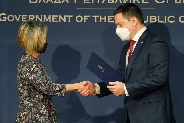 Emilija Grubanov Martinek dobitnica Svetosavske nagrade