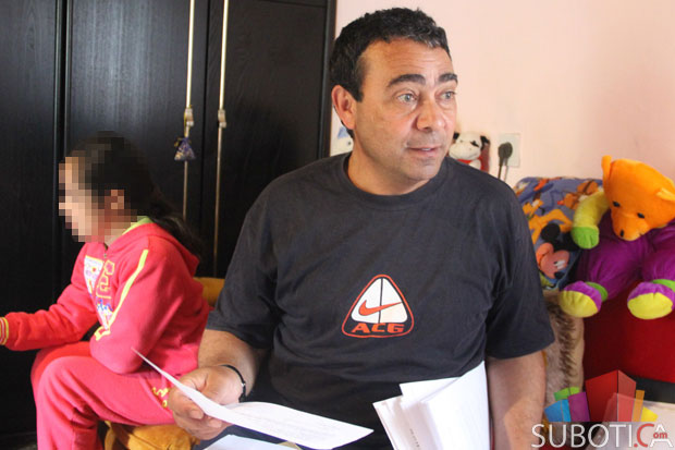 Samohrani otac bori se za pomoć za bolesno dete