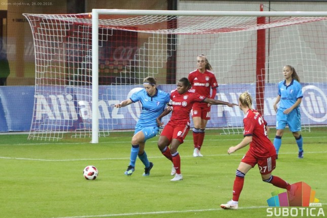 Fudbal (Ž): Bajern bolji i u revanšu, Spartak završio učešće u Ligi šampiona