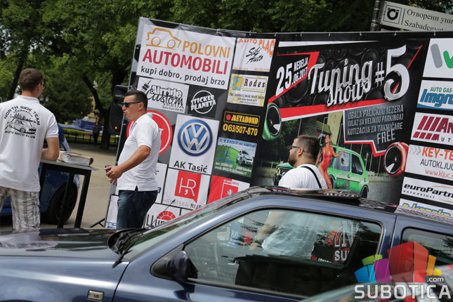 Jubilarni 5. Tuning show 25. juna uz obalu Palićkog jezera