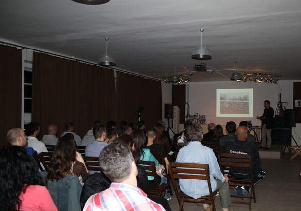 Održano predavanje Dejana Mrkića "Stadion Kralja Petra II - 77 godina subotičke arene"