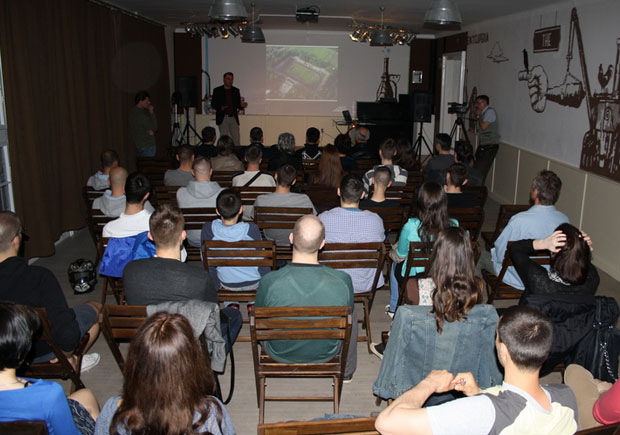 Održano predavanje Dejana Mrkića "Stadion Kralja Petra II - 77 godina subotičke arene"
