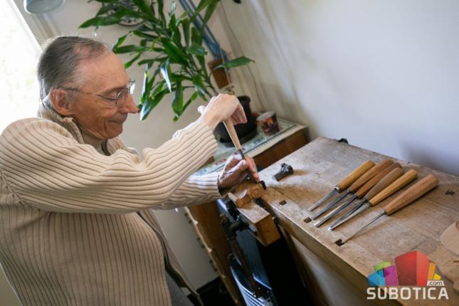 Nikola Živković - veliki zaljubljenik u duborez i Suboticu