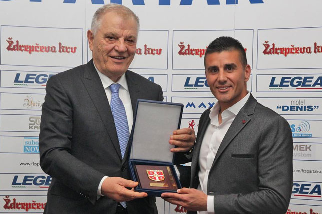 Fudbal: Torbica se i zvanično oprostio od igračke karijere