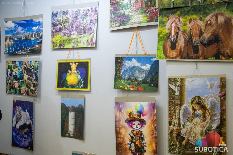 Kreativnost koja inspiriše: umetnički radovi korisnika Dnevnog boravka „Kolevka“ na Otvorenom univerzitetu