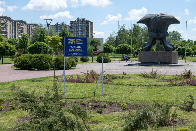 Zasađeno 25 sadnica u parku "Prozivka", donacija povodom jubileja