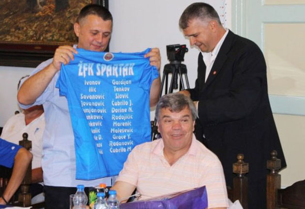 Prijem za sjajne fudbalerke Spartaka