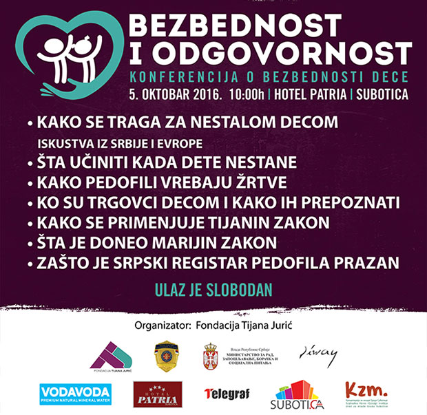 Konferencija o bezbednosti dece "Bezbednost i odgovornost 2016"
