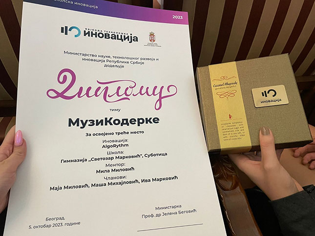 Mlade Subotičanke uspešne na takmičenju za najbolju tehničku inovaciju