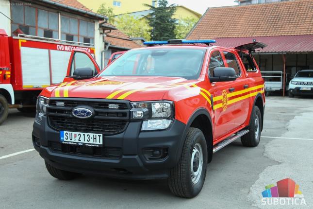 Novo interventno vozilo za Dobrovoljno vatrogasno društvo "Matica"