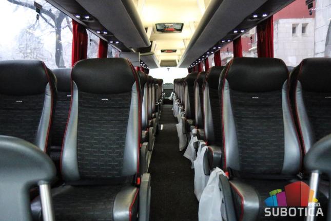 Predstavljen MAN-ov autobus iz obnovljenog voznog parka "Subotica-transa"
