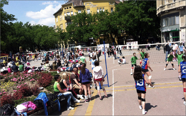Odbojka na trgu - Subotica Odbojka na trgu - Subotica