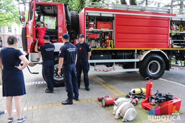 Vatrogasci u petak sa građanima u centru