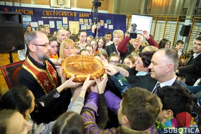 U subotičkim školama obeležena školska slava "Sveti Sava"
