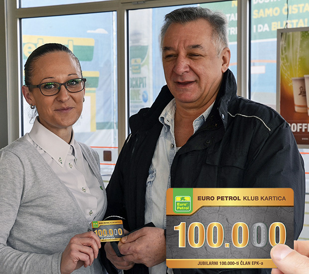 Sto litara goriva za stohiljaditog člana EPK