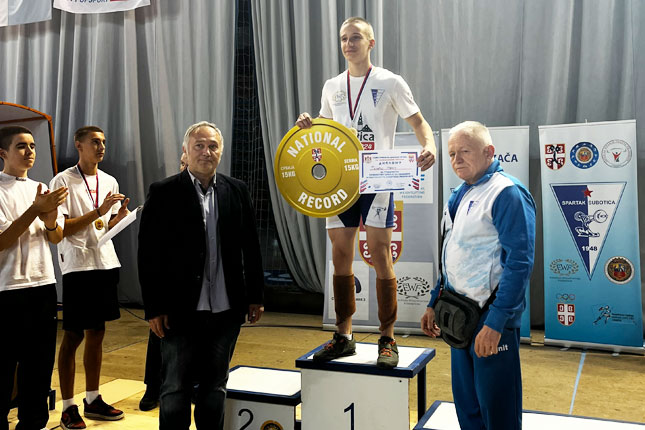 Dizanje tegova: Spartak najuspešniji na Prvenstvu Srbije