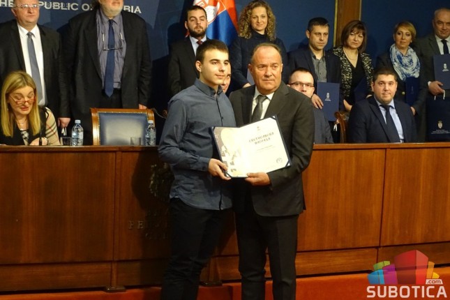 Aleksandar Rašković, dobitnik Svetosavske nagrade