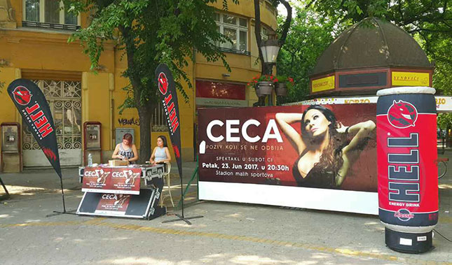 Cecin koncert na Stadionu malih sportova