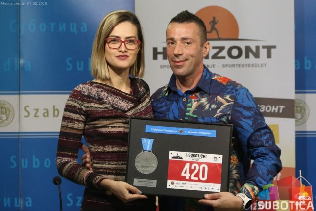 Uručene zahvalnice za podršku 1. Subotičkom polumaratonu