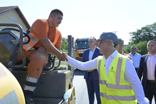 Pri kraju rekonstrukcija lokalnog puta između Novog i Starog Žednika duga 3,9 kilometara