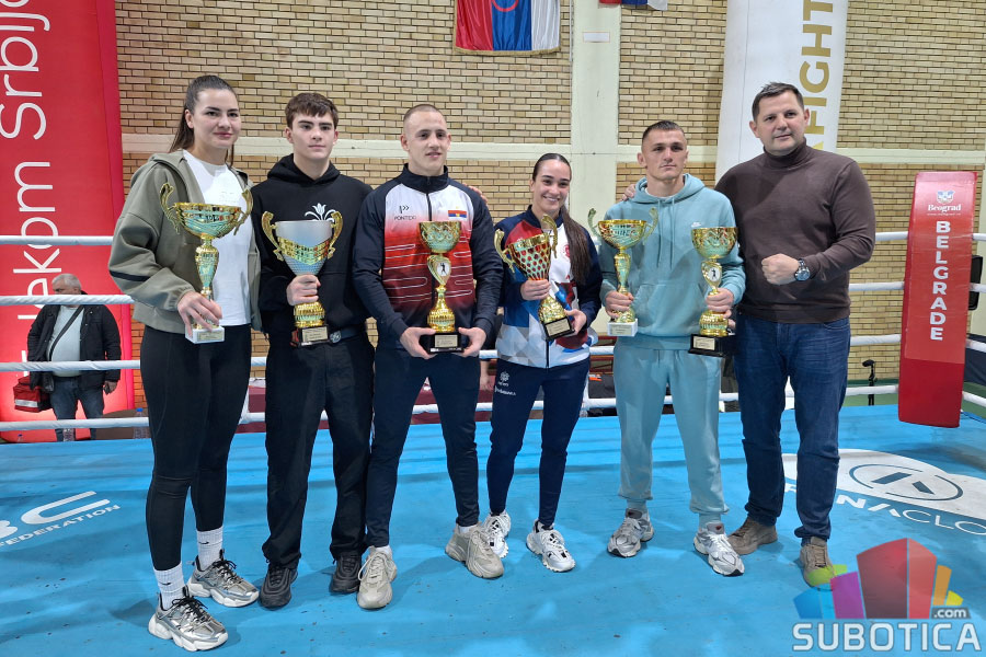 Boks: Subotica ima tri nova prvaka Srbije - Pižurica, Gligorić i Utaši zasijali u finalu