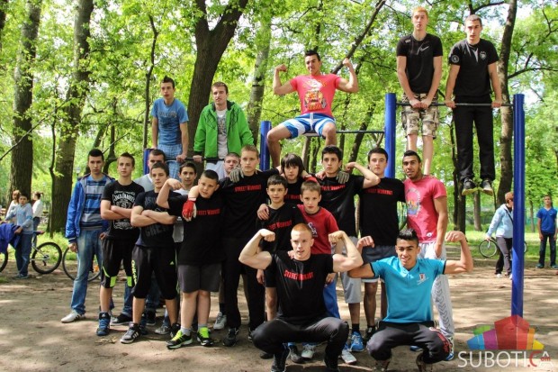 U Dudovoj šumi održano takmičenje u uličnom vežbanju