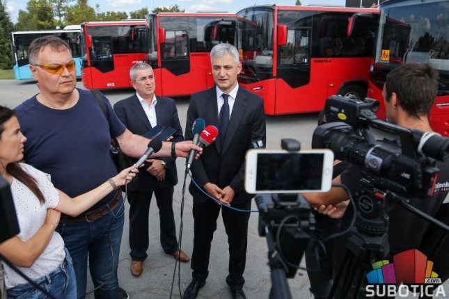 Na subotičkim ulicama deset novih autobusa