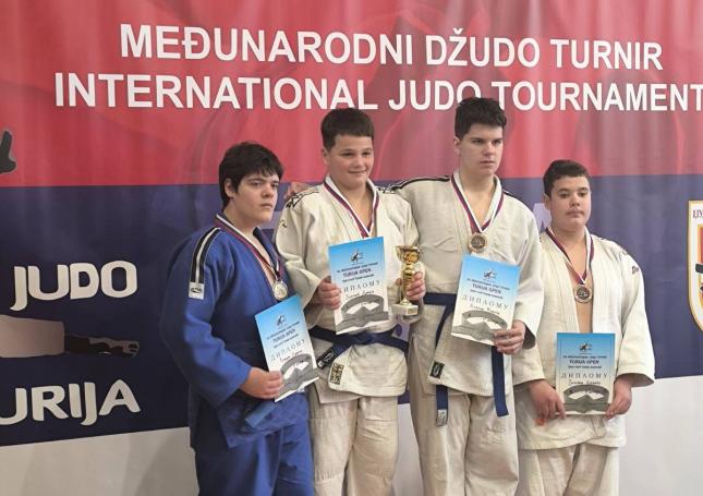 Džudo: Spartak osvojio sedam medalja u Turiji